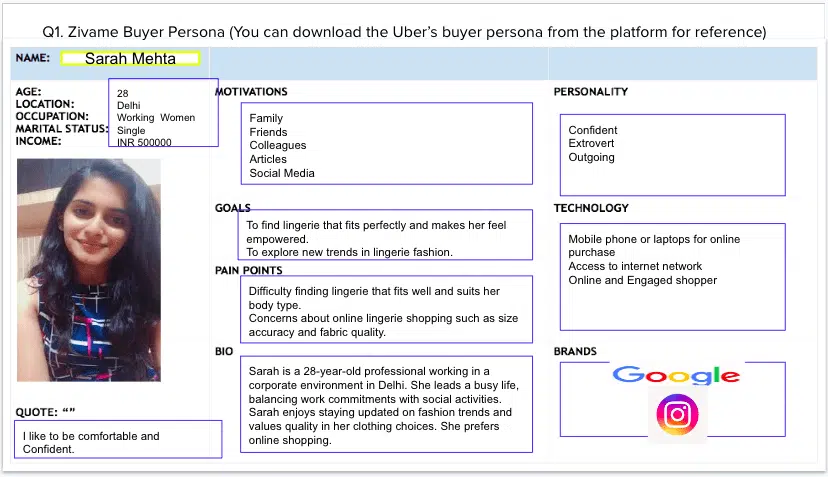 Customer Persona